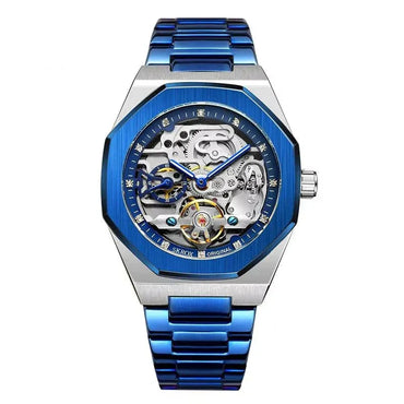 Luxury Automatic Skeleton Men’s Watch | Octagon Design - TREASURE ESHOP