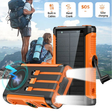 50000mAh Solar Power Bank 22.5W – Magnetic Wireless Charging Outdoor Powerbank - TREASURE ESHOP