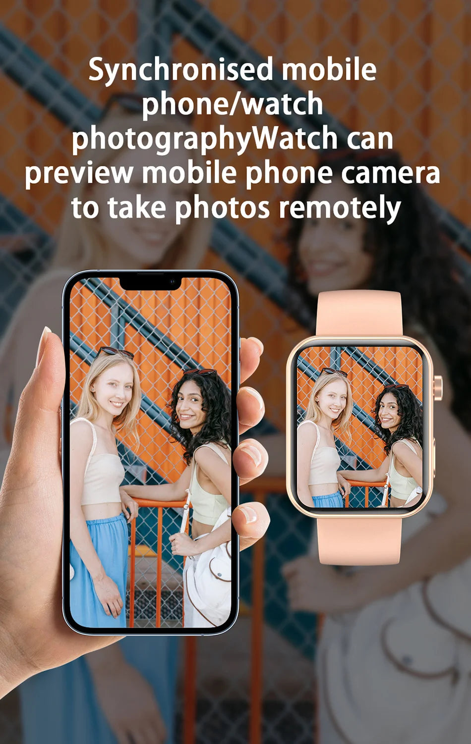 Smart Watch with Camera Video Recording – 1.91” Display, Bluetooth Call, Heart Rate Fitness Tracking | Android iOS - TREASURE ESHOP