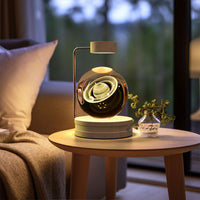 Magisches 3D Dinosaurier Nachtlicht – Kristall Kugel LED Lampe mit Warmlicht