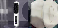Kabelloser Haarglätter 2-in-1 – Tragbarer Lockenstab mit USB & Schnellheizfunktion
