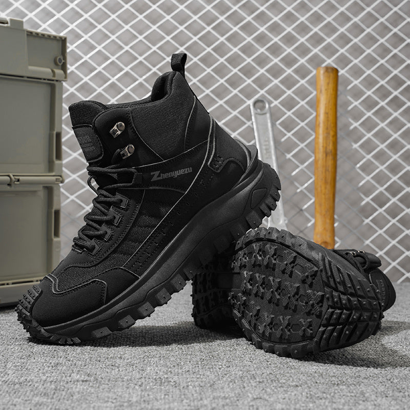 Men’s All-Season High-Top Hiking Boots – Durable Outdoor Ankle Support Shoes