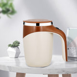 Selbstrührender Becher mit USB-Aufladung ✔ Perfekt gemixter Kaffee & Shakes auf Knopfdruck ✔ Magnetisches Rührsystem ✔ Ideal für Zuhause, Büro & Fitness.