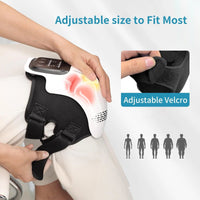 Heated Knee Massager with Infrared & Vibration – Wireless Pain Relief Device
