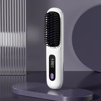 Kabelloser Haarglätter 2-in-1 – Tragbarer Lockenstab mit USB & Schnellheizfunktion