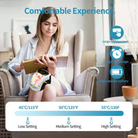 Heated Knee Massager with Infrared & Vibration – Wireless Pain Relief Device