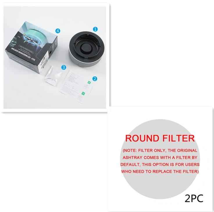 Smokeless Ashtray with Air Purifier – Portable Smoke & Odor Remover for Home & Car