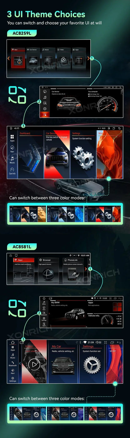 Android 14 Car Radio BMW 3/5 Series | CarPlay & GPS - TREASURE ESHOP