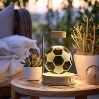 Magisches 3D Dinosaurier Nachtlicht – Kristall Kugel LED Lampe mit Warmlicht