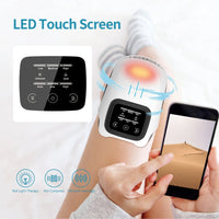 Heated Knee Massager with Infrared & Vibration – Wireless Pain Relief Device