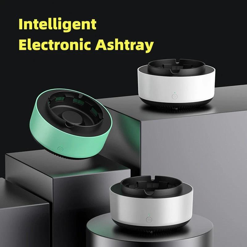 Smokeless Ashtray with Air Purifier – Portable Smoke & Odor Remover for Home & Car