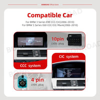 BMW E60 E90 CarPlay Android Auto | 8.8” Android 12 Multimedia - TREASURE ESHOP