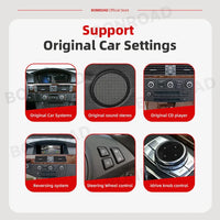 BMW E60 E90 CarPlay Android Auto | 8.8” Android 12 Multimedia - TREASURE ESHOP