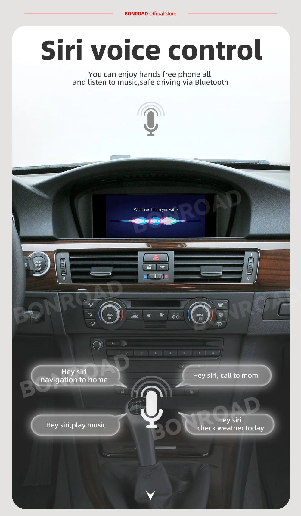 BMW E60 E90 CarPlay Android Auto | 8.8” Android 12 Multimedia - TREASURE ESHOP