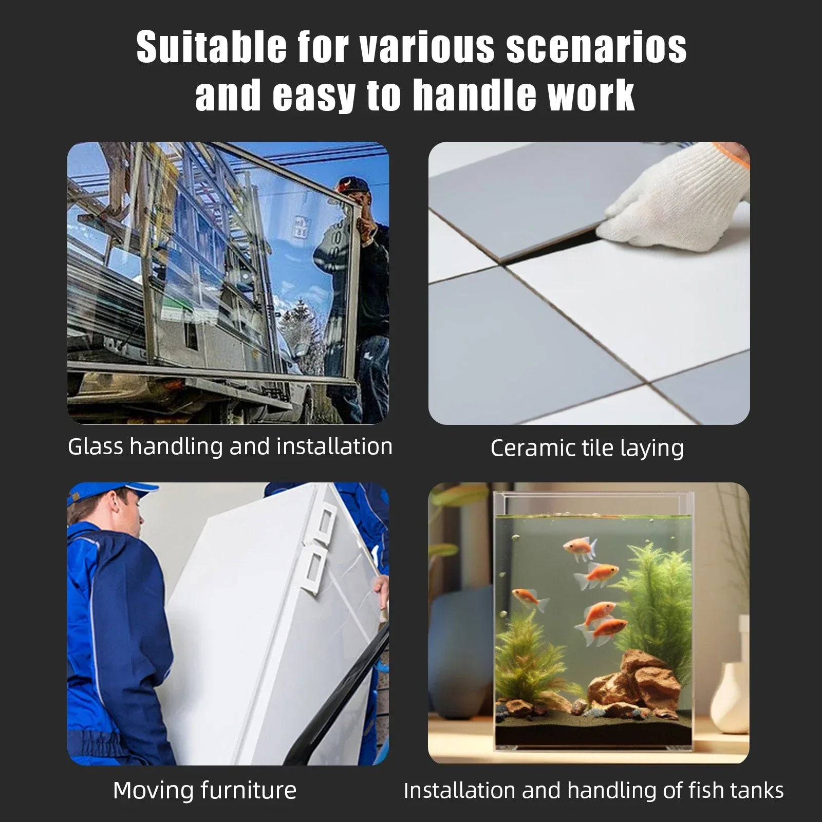 300KG Electric Vacuum Lifter | Dual Motor Industrial Tool - TREASURE ESHOP