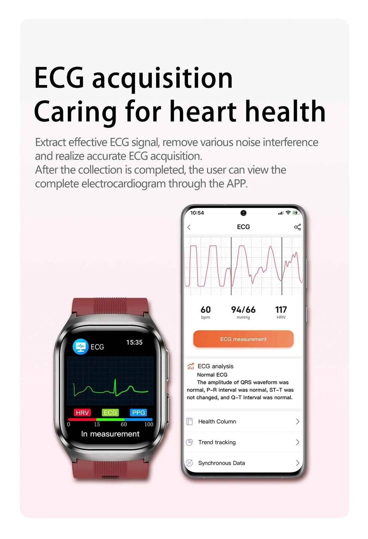 HUAWEI S17 Air Bag Smartwatch – 2.06” AMOLED HD | ECG + PPG | True Blood Pressure, Blood Fat SpO2 Monitor | NFC + Bluetooth Call