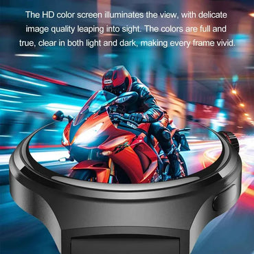 Watch 4 GT Series Smartwatch – 1.53” AMOLED Display, Bluetooth Calling, Heart Rate & Sleep Monitor, Fitness Tracker for Men