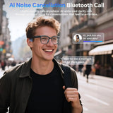 Smart Glasses mit 8-MP-Kamera, rahmenlosem TR90-Design und Bluetooth-Kopfhörern