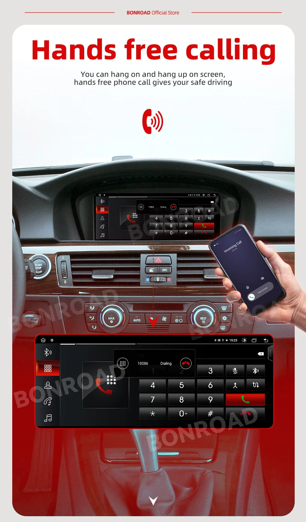 BMW E60 E90 CarPlay Android Auto | 8.8” Android 12 Multimedia - TREASURE ESHOP