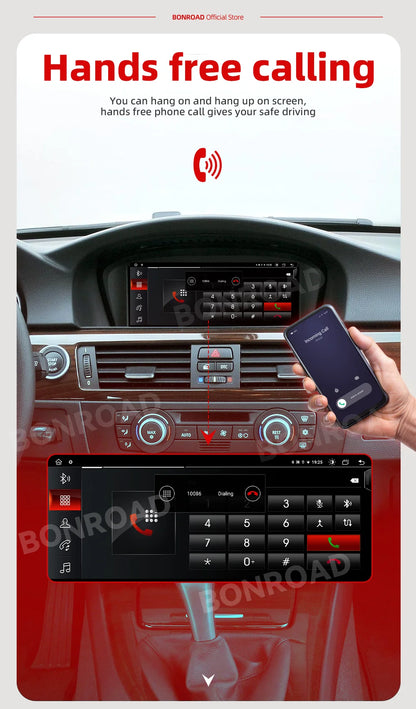 BMW E60 E90 CarPlay Android Auto | 8.8” Android 12 Multimedia - TREASURE ESHOP