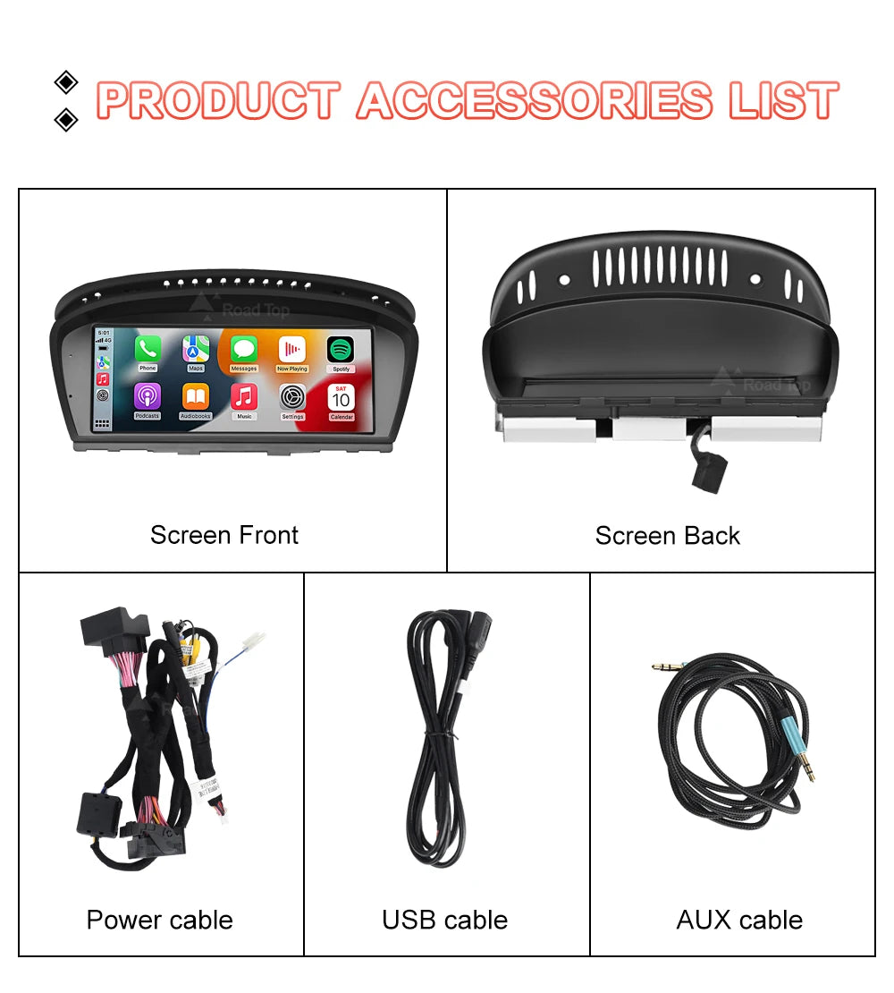 Wireless CarPlay BMW 3/5 Series 8.8” CarPlay Android Auto Screen - TREASURE ESHOP