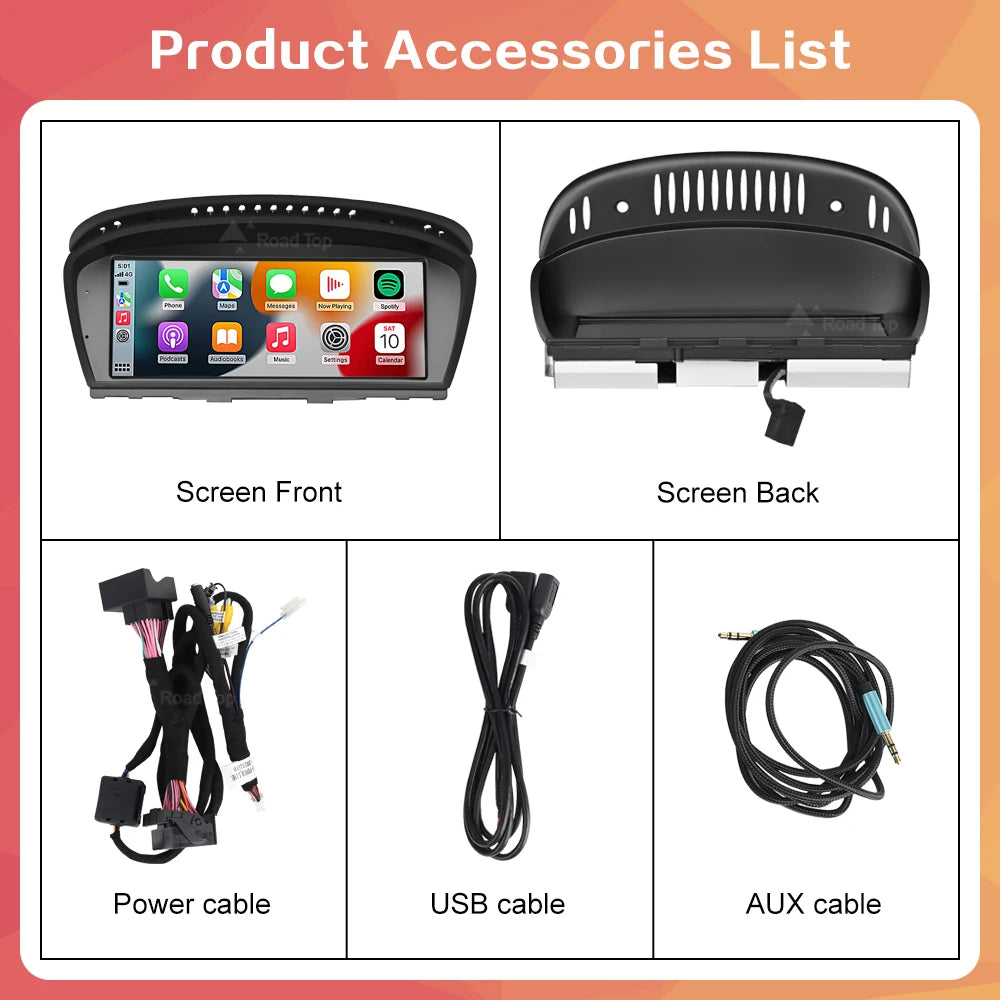 Wireless CarPlay BMW 3/5 Series 8.8” CarPlay Android Auto Screen - TREASURE ESHOP