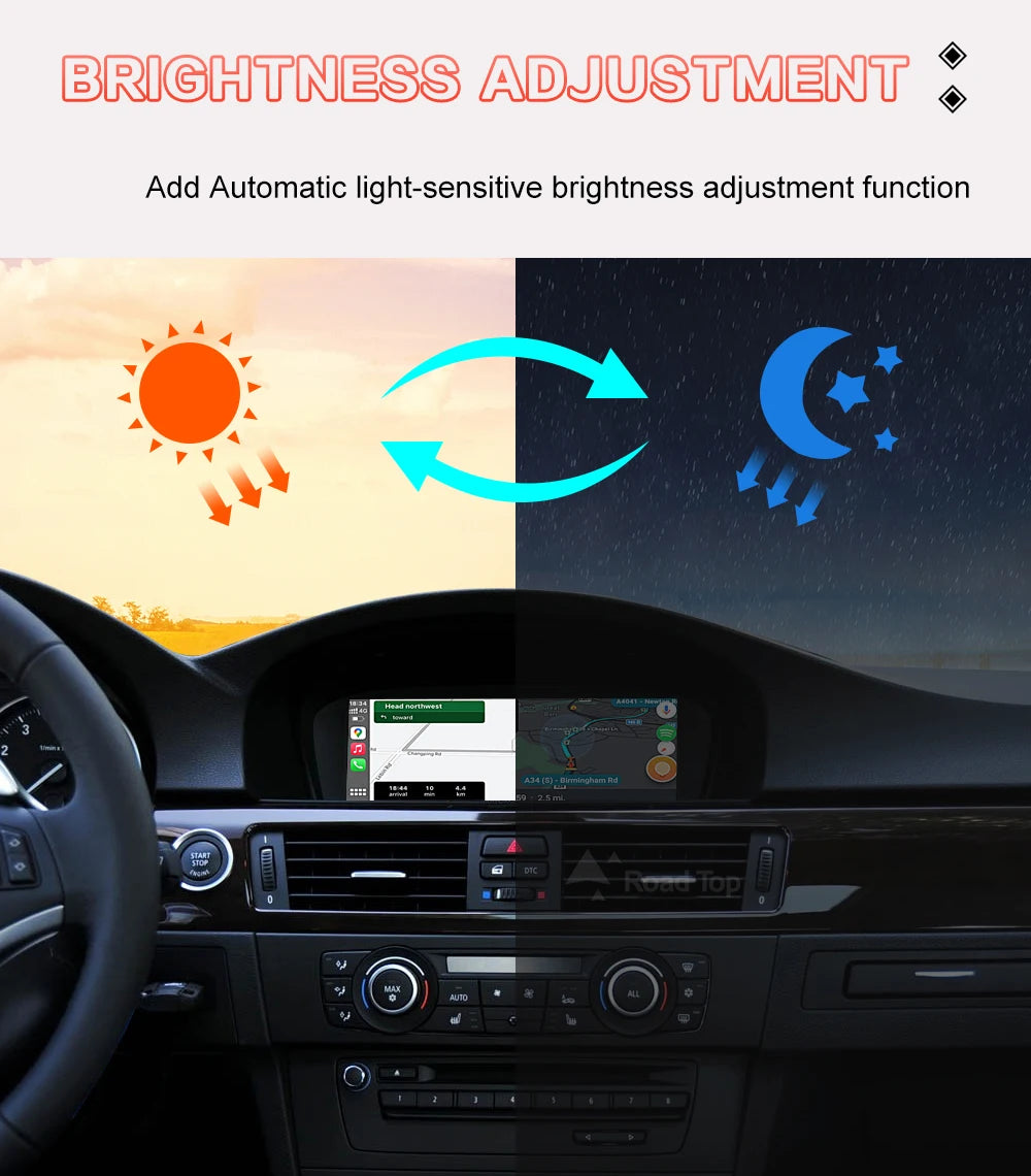 Wireless CarPlay BMW 3/5 Series 8.8” CarPlay Android Auto Screen - TREASURE ESHOP