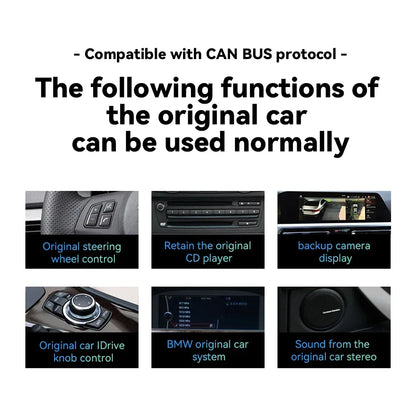 Android 14 Car Radio BMW 3/5 Series | CarPlay & GPS - TREASURE ESHOP