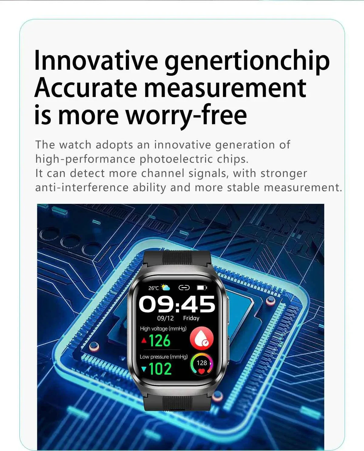 HUAWEI S17 Air Bag Smartwatch – 2.06” AMOLED HD | ECG + PPG | True Blood Pressure, Blood Fat SpO2 Monitor | NFC + Bluetooth Call