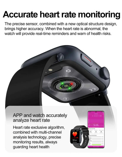 Women’s Smartwatch – AI Health Diagnosis, HRV + PPG, Blood Pressure &amp; SpO2 | 1.85” AMOLED | Bluetooth Call + NFC