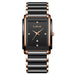 Rose gold black