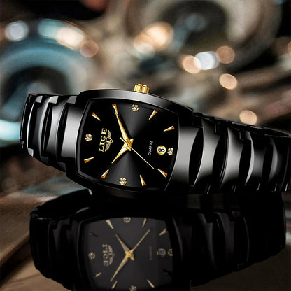 Women’s Luxury Stainless Steel Quartz Watch – Elegant Business Ladies Fashion Wristwatch - TREASURE ESHOP