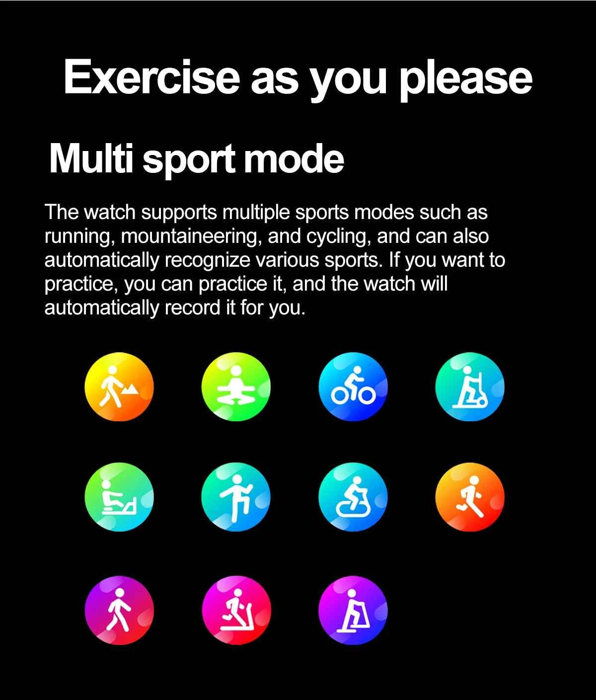 Micro Physical Examination Smartwatch – 2.04” AMOLED Sapphire