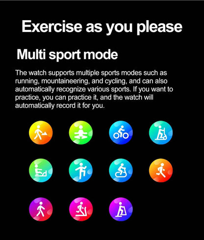 Micro Physical Examination Smartwatch – 2.04” AMOLED Sapphire