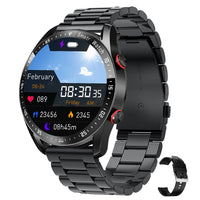 ChiBear Men’s Smartwatch – ECG+PPG Health Monitor | 1.28” HD Round Display | Bluetooth Call | Fitness &amp; Sports Waterproof Watch - TREASURE ESHOP