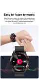 ChiBear Men’s Smartwatch – ECG+PPG Health Monitor | 1.28” HD Round Display | Bluetooth Call | Fitness &amp; Sports Waterproof Watch