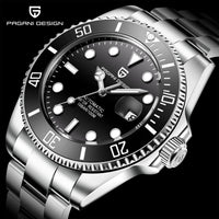 PAGANI DESIGN Automatic Watch Sapphire Glass Mechanical Wristwatch Sports Stainless Steel Waterproof Men Watch - TREASURE ESHOP