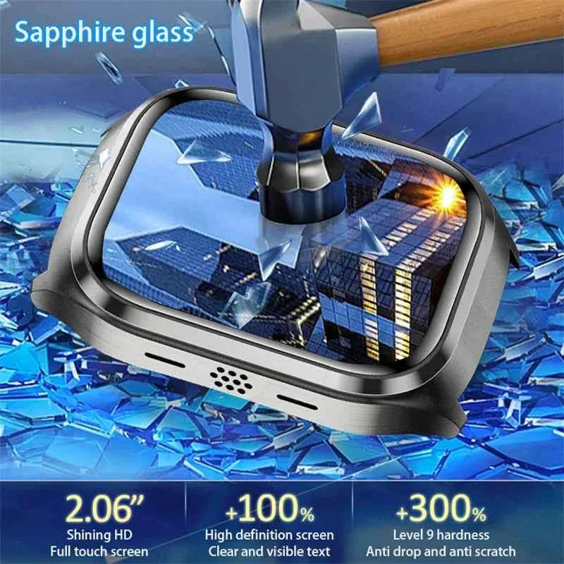 HUAWEI S17 Air Bag Smartwatch – 2.06” AMOLED HD | ECG + PPG | True Blood Pressure, Blood Fat SpO2 Monitor | NFC + Bluetooth Call