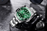 PAGANI DESIGN Automatic Watch Sapphire Glass Mechanical Wristwatch Sports Stainless Steel Waterproof Men Watch - TREASURE ESHOP