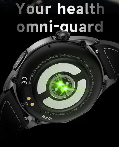 ECG+PPG Laser Health Smartwatch ET485 – Blood Pressure, Heart Rate, Uric Acid Body Composition | 1.43” AMOLED - TREASURE ESHOP