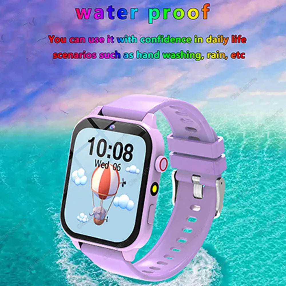 Kids Smart Watch with Camera Games – 1.83” Touch Screen, Fitness Tracker, Sleep Monitor, Alarm Gifts for Boys Girls - TREASURE ESHOP