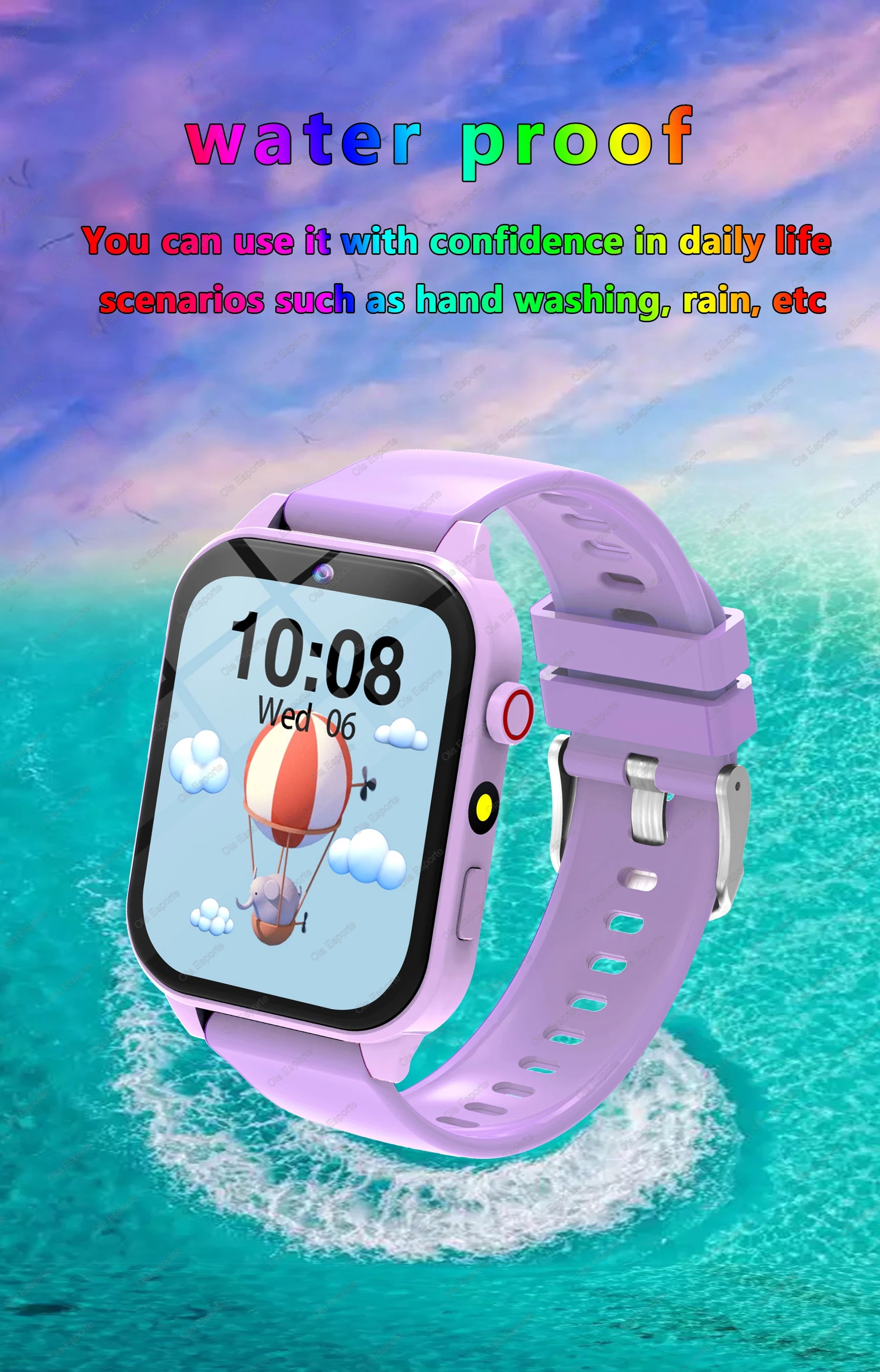 Kids Smart Watch with Camera Games – 1.83” Touch Screen, Fitness Tracker, Sleep Monitor, Alarm Gifts for Boys Girls - TREASURE ESHOP