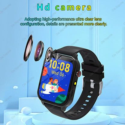 Kids Smart Watch with Camera Games – 1.83” Touch Screen, Fitness Tracker, Sleep Monitor, Alarm Gifts for Boys Girls - TREASURE ESHOP