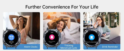 Watch 7 Ultra Smart Watch HD Round Display, Heart Rate, Blood Oxygen, GPS, Bluetooth Calling, IPX8 Waterproof