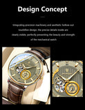 Men’s Automatic Mechanical Watch | Skeleton Tourbillon - TREASURE ESHOP