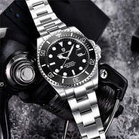PAGANI DESIGN Automatic Watch Sapphire Glass Mechanical Wristwatch Sports Stainless Steel Waterproof Men Watch - TREASURE ESHOP