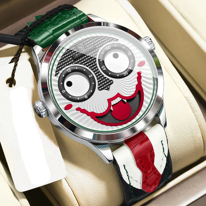 Luxury Men’s Quartz Watch | Waterproof Leather Sports - TREASURE ESHOP