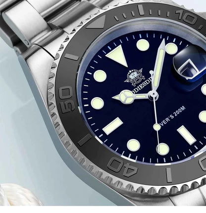 Men’s Analog Quartz Diving Watch – BGW9 Luminous | 200m Waterproof | Stainless Steel | Japan Miyota Movement