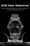 Military Men’s Quartz Watch – Waterproof Stainless Steel Luxury Wristwatch with Week Calendar - TREASURE ESHOP