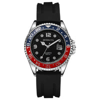 Men’s Sport Quartz Watch – Luxury Military Style, Shock Resistant, Full Steel Case, 3ATM Waterproof - TREASURE ESHOP